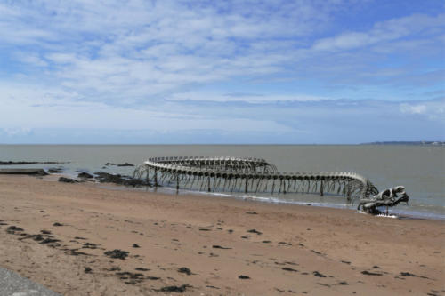 RIVAGES - Estuaire de la Loire - SERPENT D'OCÉAN par Huang Yong Ping - mai 2019